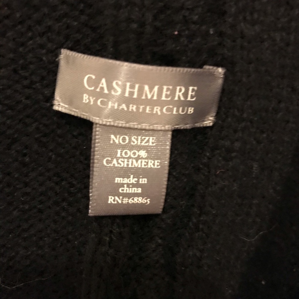 100% cashmere scarf